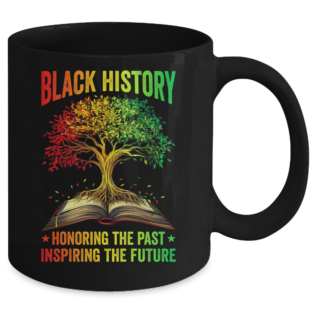 Black History Month Inspiring The Future African Tree Roots Mug | siriusteestore
