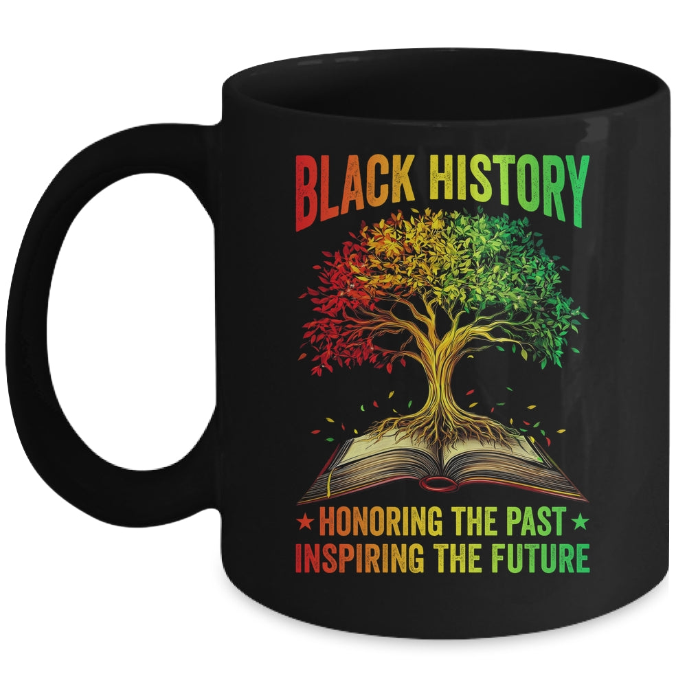 Black History Month Inspiring The Future African Tree Roots Mug | siriusteestore