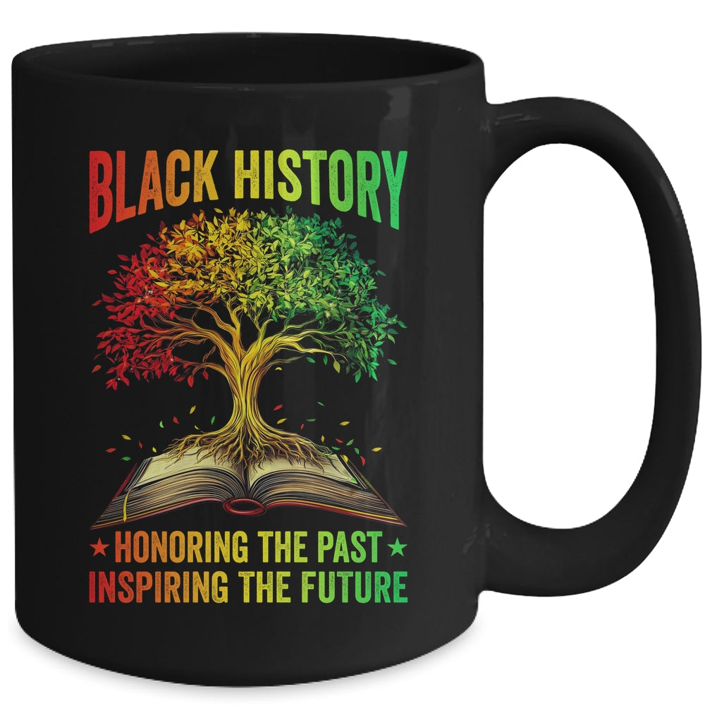 Black History Month Inspiring The Future African Tree Roots Mug | siriusteestore