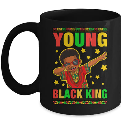 Black History Young King Dab African American Boys Kids Mug | siriusteestore