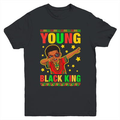 Black History Young King Dab African American Boys Kids Youth Shirt | siriusteestore