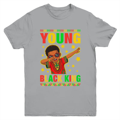 Black History Young King Dab African American Boys Kids Youth Shirt | siriusteestore