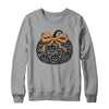 Black Lace Pumpkin Coquette Spooky Pumpkin Halloween Girl Shirt & Sweatshirt | siriusteestore