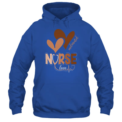 Black Nurse Melanated Woman Black History Month Nursing Crew Shirt & Hoodie | siriusteestore