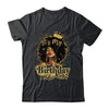 Black Queen African American Afro Women It's My Birthday Shirt & Tank Top | siriusteestore