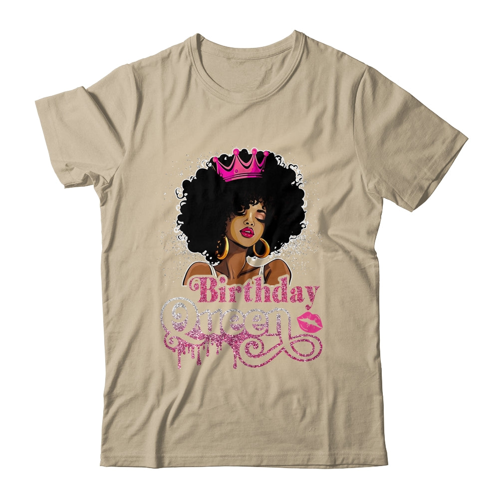 Black Queen African American Women It's My Birthday Shirt & Tank Top | siriusteestore