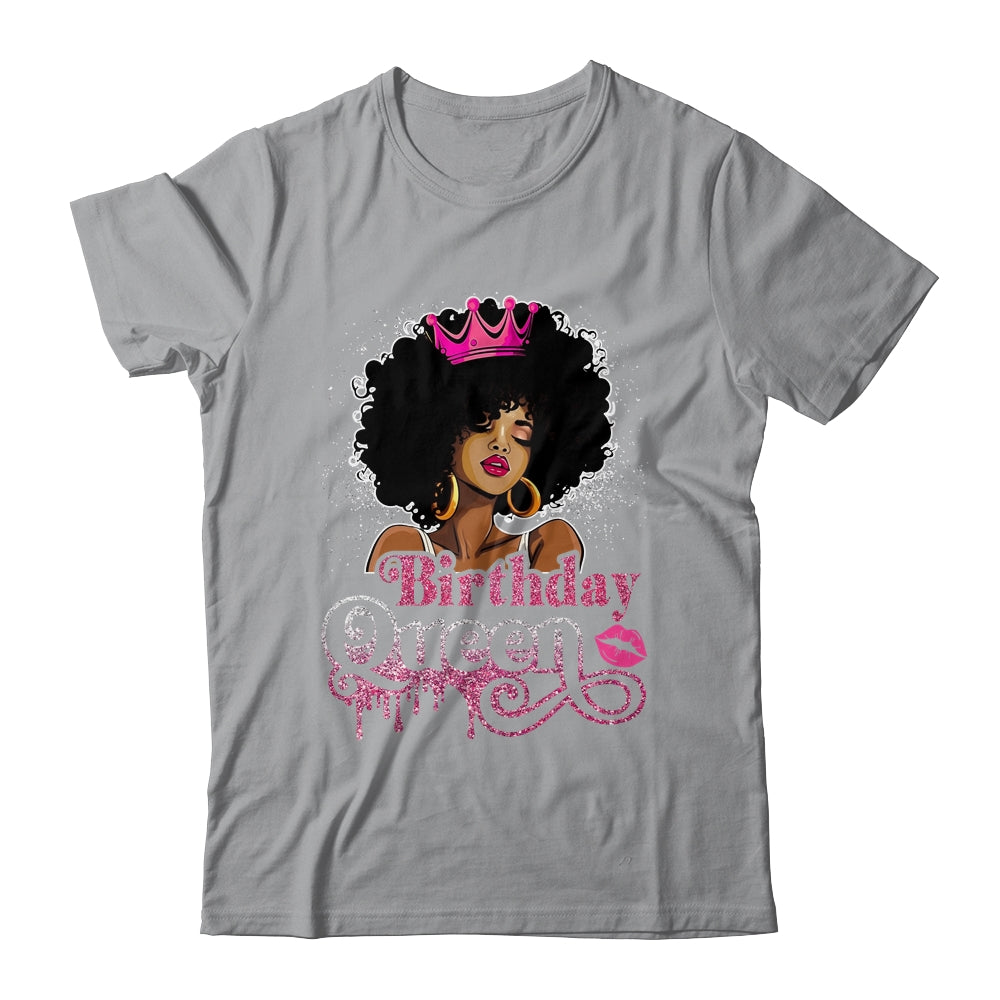Black Queen African American Women It's My Birthday Shirt & Tank Top | siriusteestore