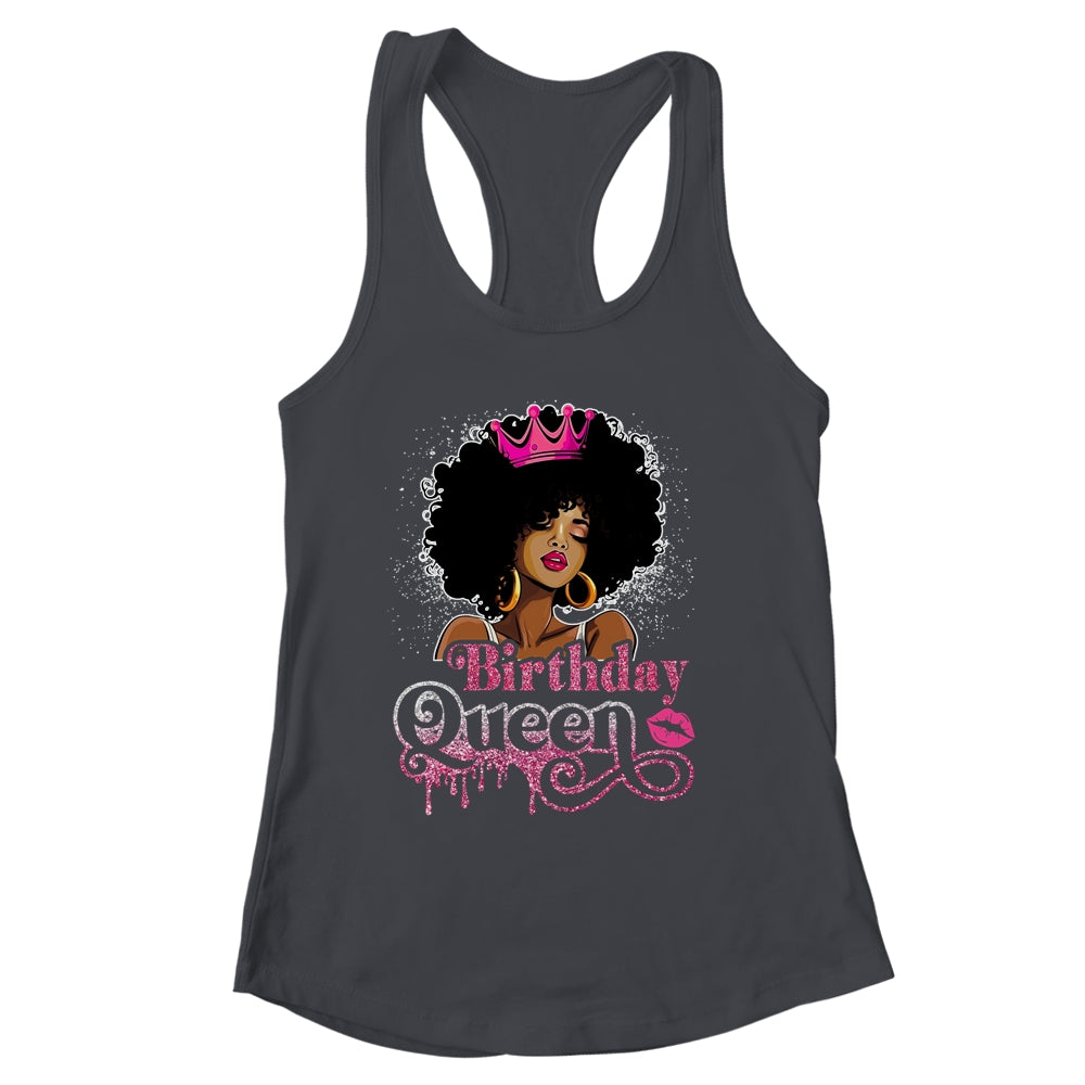 Black Queen African American Women It's My Birthday Shirt & Tank Top | siriusteestore
