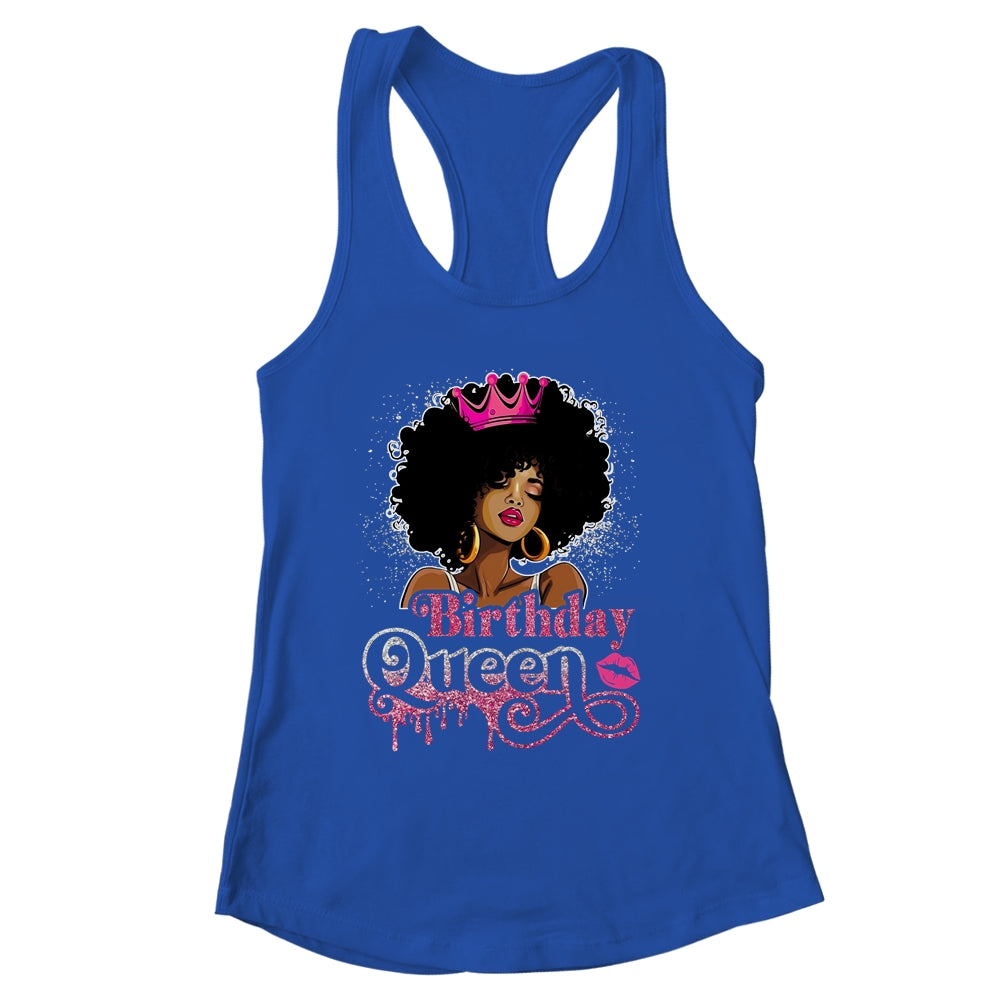 Black Queen African American Women It's My Birthday Shirt & Tank Top | siriusteestore