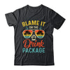 Blame It On The Drink Package Cruise Cruising Matching Shirt & Tank Top | siriusteestore