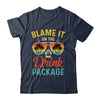 Blame It On The Drink Package Cruise Cruising Matching Shirt & Tank Top | siriusteestore