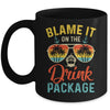 Blame It On The Drink Package Cruise Cruising Matching Mug | siriusteestore