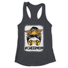Bleached Cheer Mom Mama Cheerleading Mom Messy Bun Shirt & Tank Top | siriusteestore