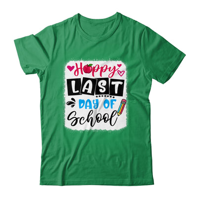 Bleached Happy Last Day Of School Graduation Teacher Student Shirt & Hoodie | siriusteestore