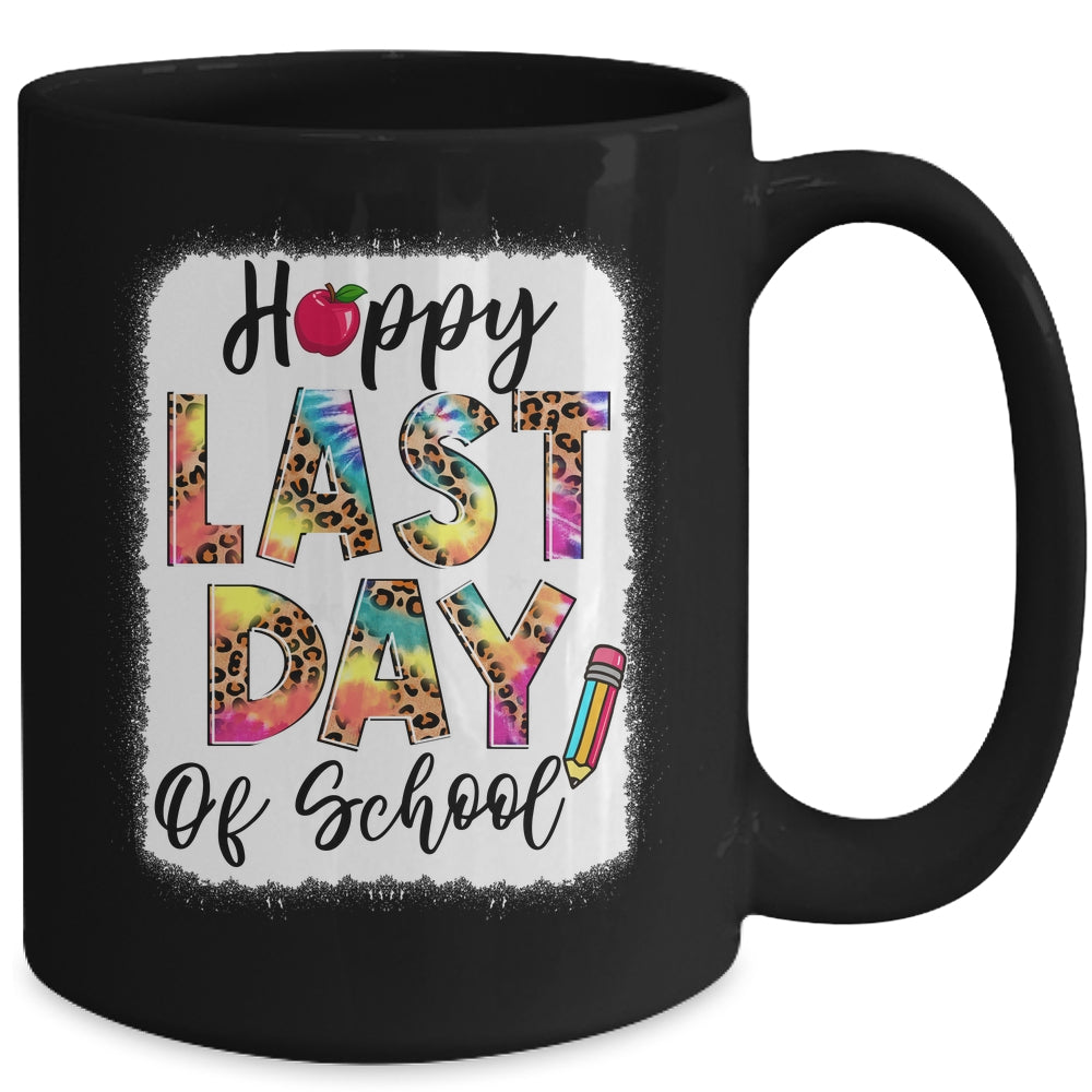 Bleached Happy Last Day Of School Teacher Student Graduation Mug | siriusteestore