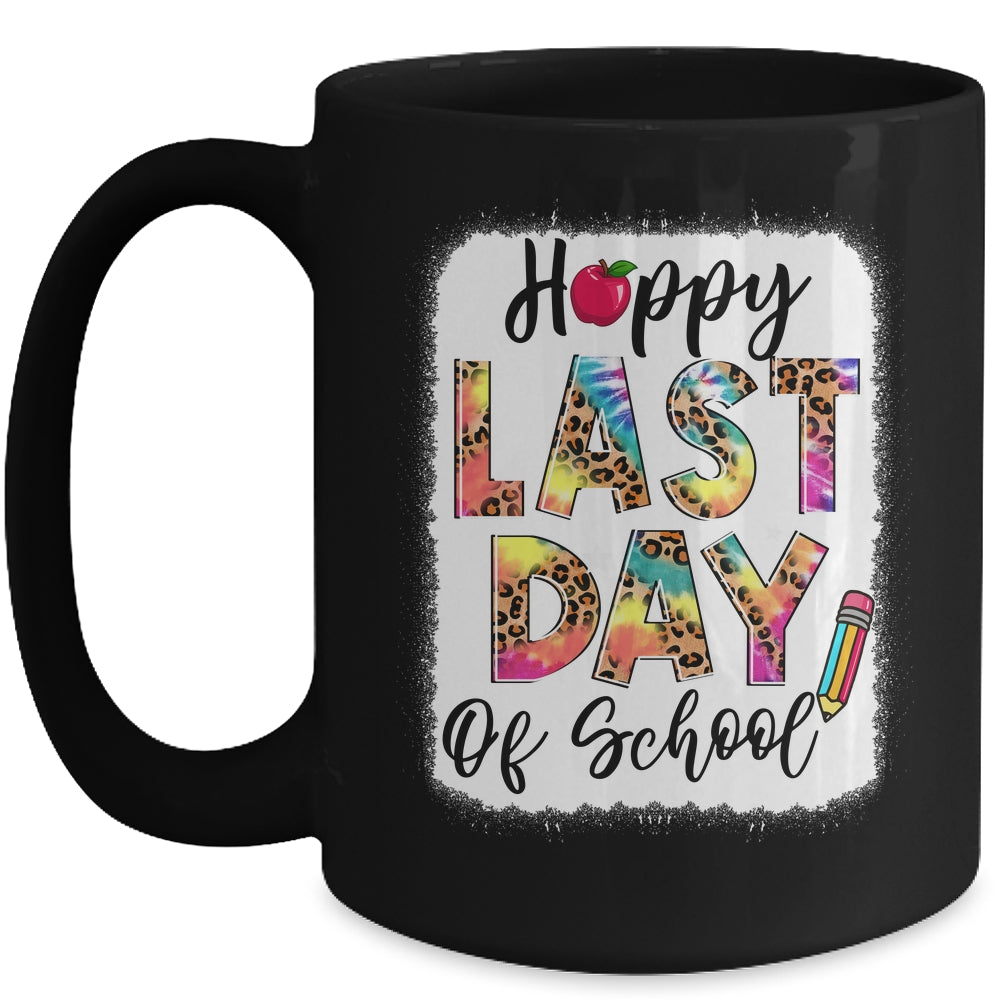 Bleached Happy Last Day Of School Teacher Student Graduation Mug | siriusteestore