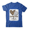 Bleached Volleyball Game Day Vibes Volleyball Mom Leopard Shirt & Tank Top | siriusteestore