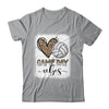Bleached Volleyball Game Day Vibes Volleyball Mom Leopard Shirt & Tank Top | siriusteestore