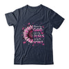 Blessed By God Loved By Jesus Pink Sunflower Christian Shirt & Tank Top | siriusteestore