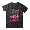 Blessed To Be Called Aunt Mothers Day Birthday Rose Butterfly Shirt & Tank Top | siriusteestore