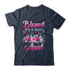 Blessed To Be Called Aunt Mothers Day Birthday Rose Butterfly Shirt & Tank Top | siriusteestore