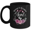 Blessed To Be Called Aunt Women Floral Decor Aunt Mug | siriusteestore