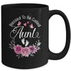 Blessed To Be Called Aunt Women Floral Decor Aunt Mug | siriusteestore