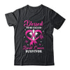 Blessed To Be Called Breast Cancer Survivor Butterfly Pink Shirt & Hoodie | siriusteestore