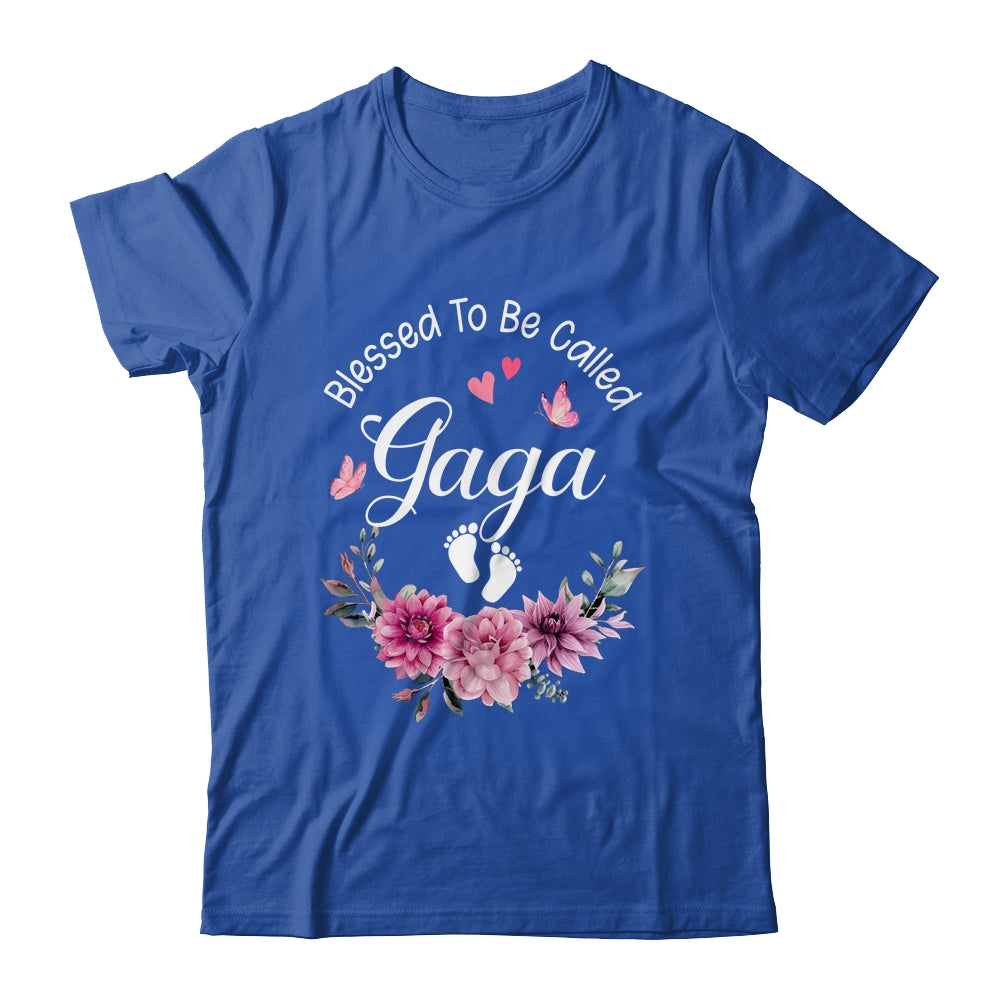 Blessed To Be Called Gaga Women Floral Decor Gaga Shirt & Tank Top | siriusteestore