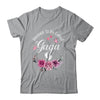 Blessed To Be Called Gaga Women Floral Decor Gaga Shirt & Tank Top | siriusteestore