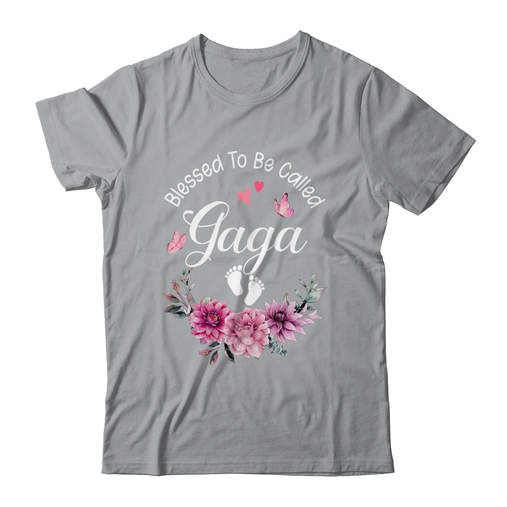 Blessed To Be Called Gaga Women Floral Decor Gaga Shirt & Tank Top | siriusteestore