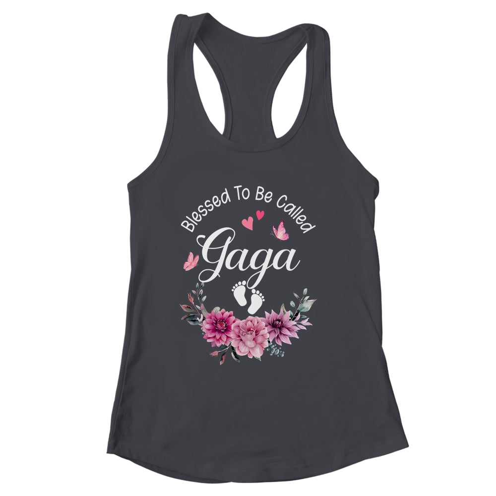 Blessed To Be Called Gaga Women Floral Decor Gaga Shirt & Tank Top | siriusteestore
