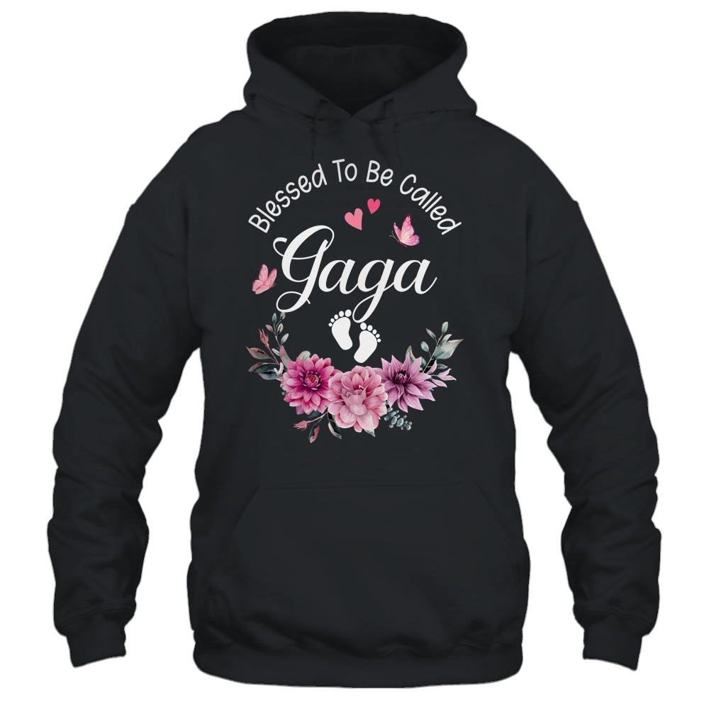 Blessed To Be Called Gaga Women Floral Decor Gaga Shirt & Tank Top | siriusteestore