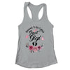 Blessed To Be Called Gigi Floral Gigi Mothers Day Shirt & Tank Top | siriusteestore