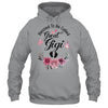 Blessed To Be Called Gigi Floral Gigi Mothers Day Shirt & Tank Top | siriusteestore