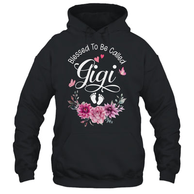 Blessed To Be Called Gigi Women Floral Decor Gigi Shirt & Tank Top | siriusteestore