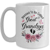 Blessed To Be Called Grandma Floral Grandma Mothers Day Mug | siriusteestore