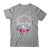 Blessed To Be Called Grandma Women Floral Decor Grandma Shirt & Tank Top | siriusteestore