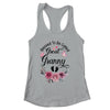 Blessed To Be Called Granny Floral Granny Mothers Day Shirt & Tank Top | siriusteestore