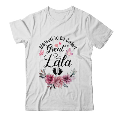 Blessed To Be Called Lala Floral Lala Mothers Day Shirt & Tank Top | siriusteestore