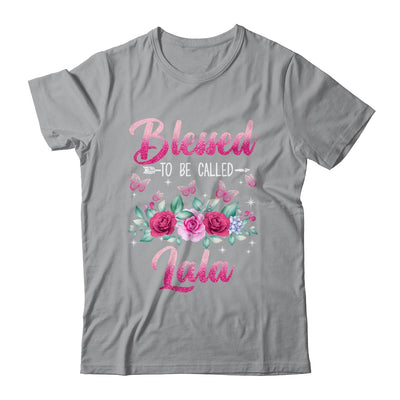 Blessed To Be Called Lala Mothers Day Birthday Rose Butterfly Shirt & Tank Top | siriusteestore