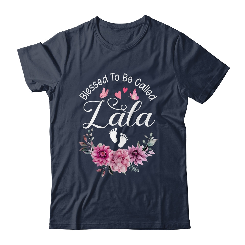 Blessed To Be Called Lala Women Floral Decor Lala Shirt & Tank Top | siriusteestore