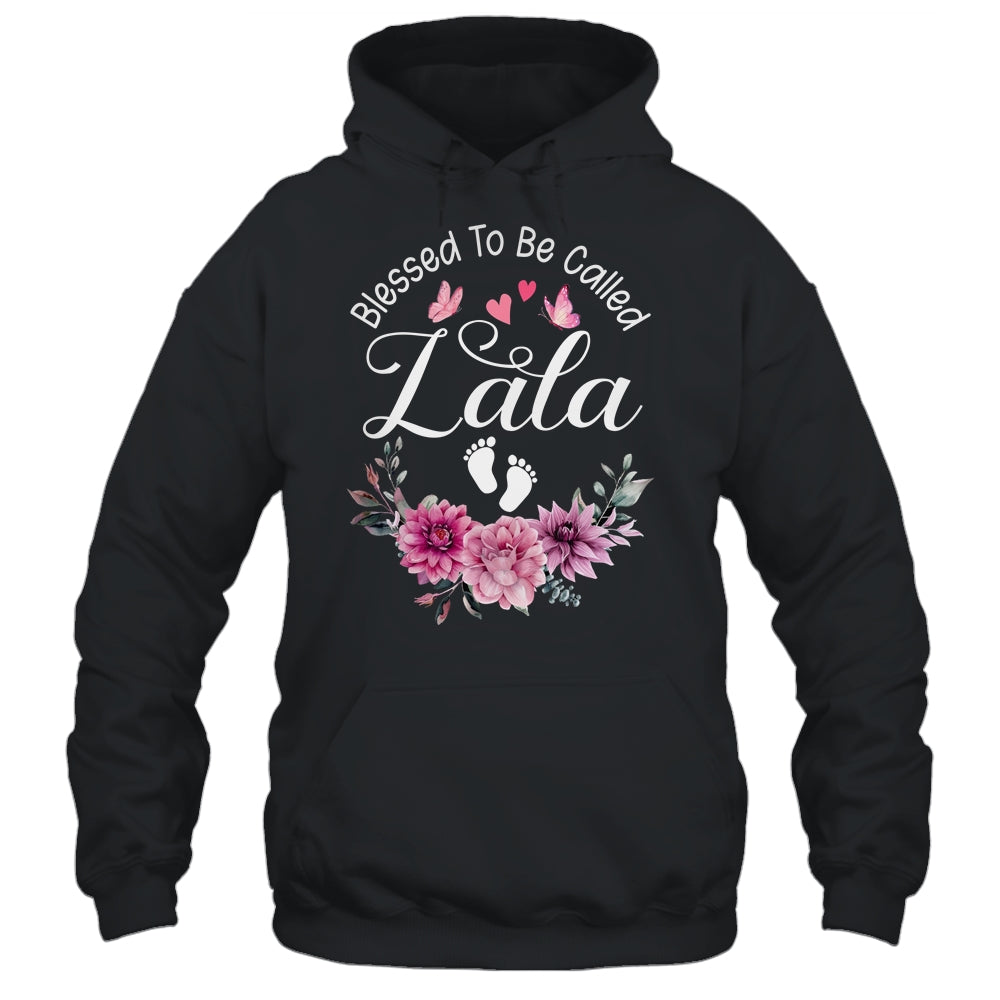 Blessed To Be Called Lala Women Floral Decor Lala Shirt & Tank Top | siriusteestore