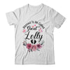 Blessed To Be Called Lolly Floral Lolly Mothers Day Shirt & Tank Top | siriusteestore