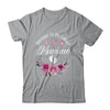 Blessed To Be Called Mamaw Women Floral Decor Mamaw Shirt & Tank Top | siriusteestore