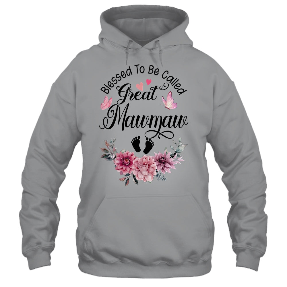 Blessed To Be Called Mawmaw Floral Mawmaw Mothers Day Shirt & Tank Top | siriusteestore