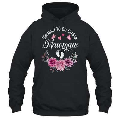 Blessed To Be Called Mawmaw Women Floral Decor Mawmaw Shirt & Tank Top | siriusteestore