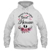 Blessed To Be Called Memaw Floral Memaw Mothers Day Shirt & Tank Top | siriusteestore