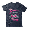 Blessed To Be Called Meme Mothers Day Birthday Rose Butterfly Shirt & Tank Top | siriusteestore