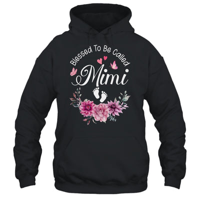 Blessed To Be Called Mimi Women Floral Decor Mimi Shirt & Tank Top | siriusteestore